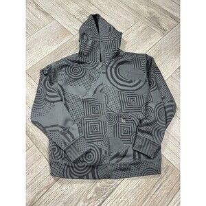 Vintage Volcom Hoodie Full Zip Sweatshirt  Grunge Logo Y2K